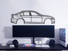 2008 3 SERIES E90 Silhouette Wall Art