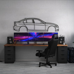 2008 3 SERIES E90 Silhouette Wall Art