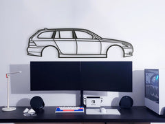 2008 535 XI WAGON Silhouette Wall Art