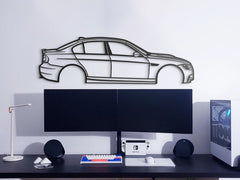 2008 E90 M3 Silhouette Wall Art