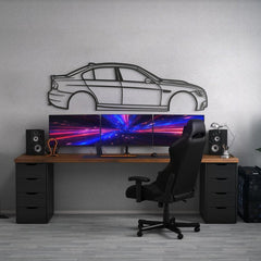 2008 E90 M3 Silhouette Wall Art