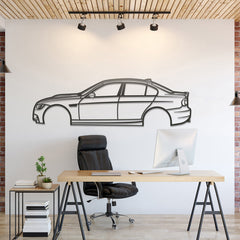 2008 E90 M3 Silhouette Wall Art