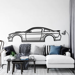 2008 Mustang GT Fastback Silhouette Wall Art