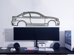 2009 E82 Coupe Silhouette Wall Art