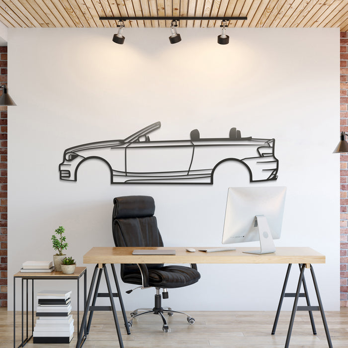 2009 E88 Convertible Silhouette Wall Art