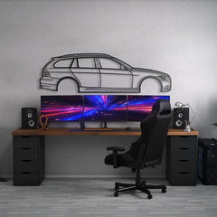 2009 E91  Silhouette Wall Art