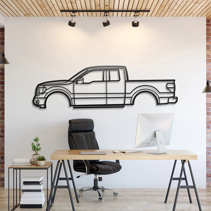 2009 F-150 12th Gen Silhouette Wall Art