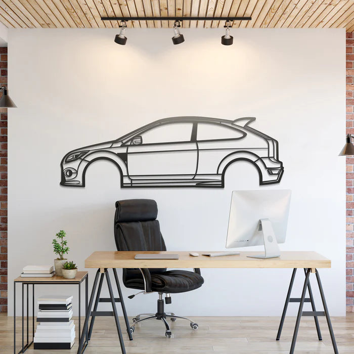 2009 Focus ST MK2 Silhouette Wall Art