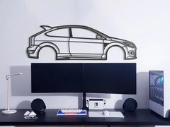 2009 Focus ST MK2 Silhouette Wall Art