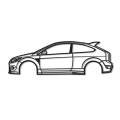 2009 Focus ST MK2 Silhouette Wall Art