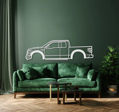 2010 F-150 SVT Raptor 1st Gen Silhouette Wall Art