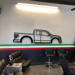 2010 F-150 SVT Raptor 1st Gen Silhouette Wall Art