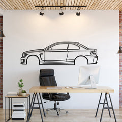 2011 BMW E82 Silhouette Wall Art