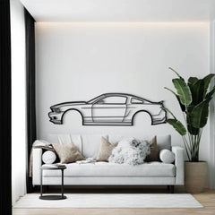 2011 Mustang Silhouette Wall Art