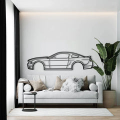 2013 MUSTANG SILHOUETTE WALL ART