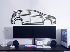 2014 Fiesta ST Silhouette Wall Art