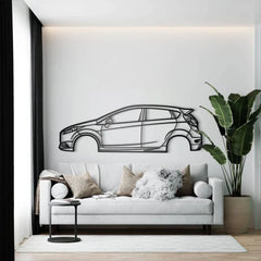 2014 Fiesta ST Silhouette Wall Art