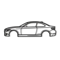 2015 2 SERIE COUPE Silhouette Wall Art