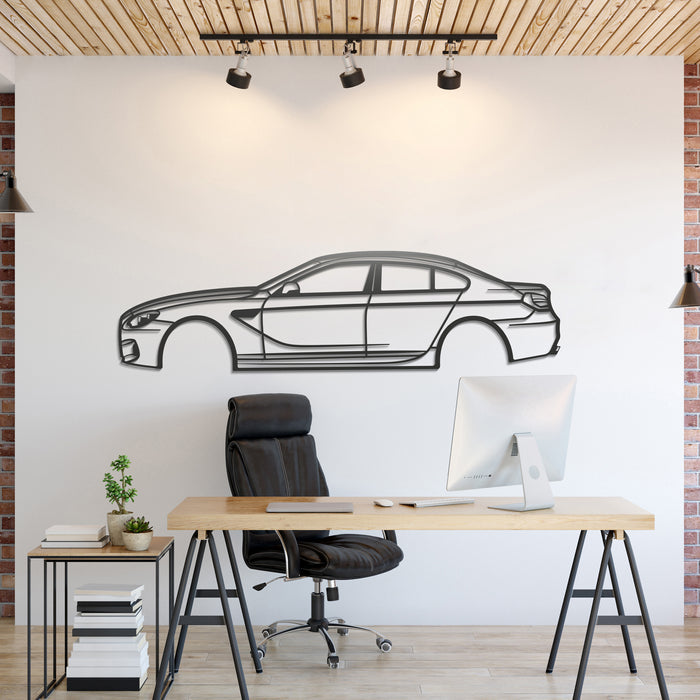 2015 M6 Silhouette Wall Art