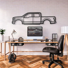 2015 F-150 13th Gen Silhouette Wall Art