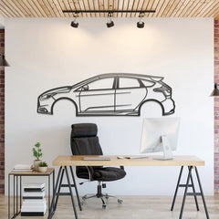 2016 Focus ST MK3 Silhouette Wall Art