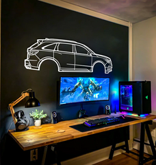 2017 MDX Silhouette Wall Art