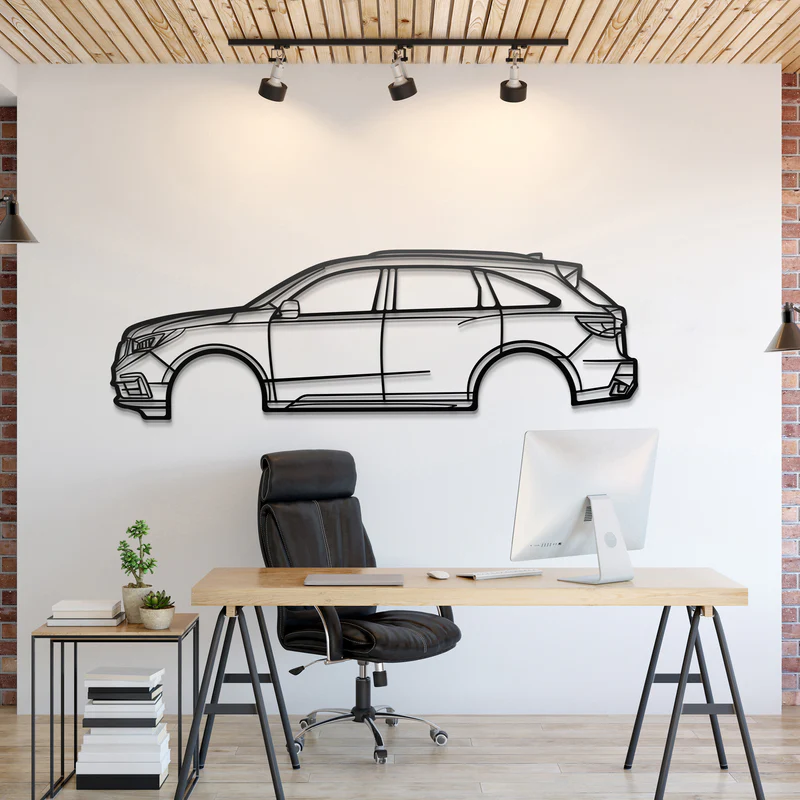 2017 MDX Silhouette Wall Art