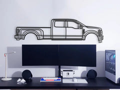 2017 F-450 Super Duty 4th Gen Silhouette Wall Art