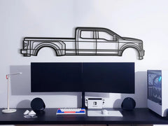 2017 F-350 Super Duty 4th Gen Silhouette Wall Art