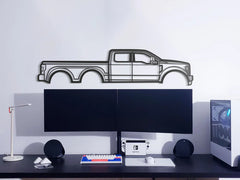 2017 F-550 6x6 Silhouette Wall Art