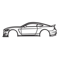 2017 Mustang Shelby GT350 Silhouette Wall Art