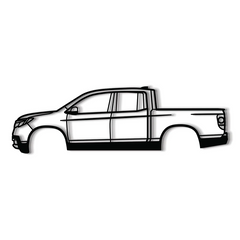 2017 Ridgeline 2nd Gen Silhouette Wall Art