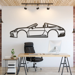 2018 911 Targa 4S Silhouette Wall Art