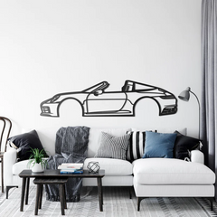 2018 911 Targa 4S Silhouette Wall Art