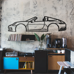 2018 911 Targa 4S Silhouette Wall Art