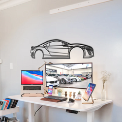 2019 NSX Silhouette Wall Art