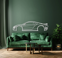 2019 NSX Silhouette Wall Art