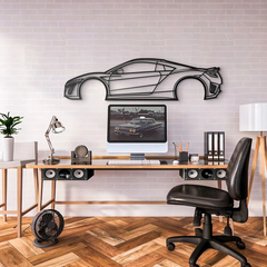 2019 NSX Silhouette Wall Art