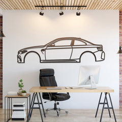 F87 M2 Metal Silhouette Wall Art