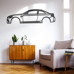 F87 M2 Metal Silhouette Wall Art