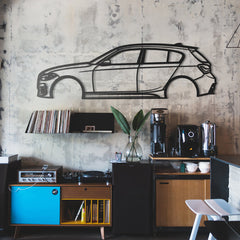 M140i Silhouette Wall Art