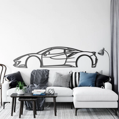 2019 488 Pista Spider Silhouette Wall Art