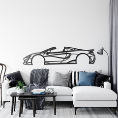 2019 600LT Spider Silhouette Wall Art