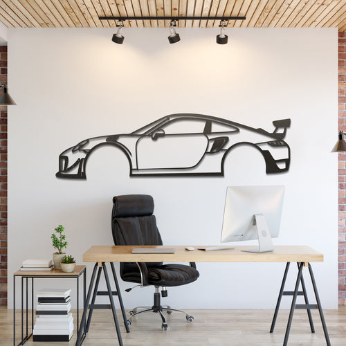 2019 911 GT2 RS Silhouette Wall Art