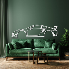 2019 911 GT2 RS Silhouette Wall Art