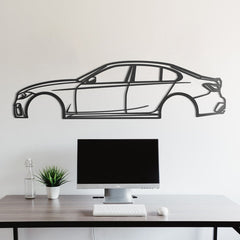 M340i Silhouette Wall Art