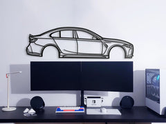 2021 G80 M3 Competition Silhouette Wall Art