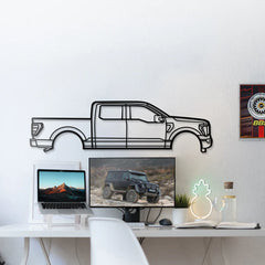 2021 F-150 14th Gen Silhouette Wall Art