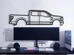 2021 F-150 14th Gen Silhouette Wall Art