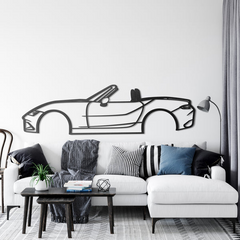 2021 Miata MX-5 Silhouette Wall Art